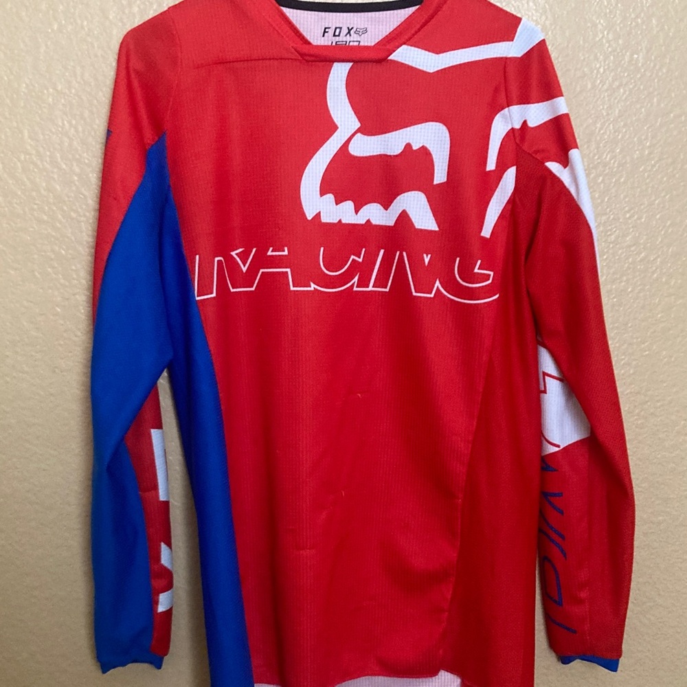 Fox Racing Red and Blue Jersey